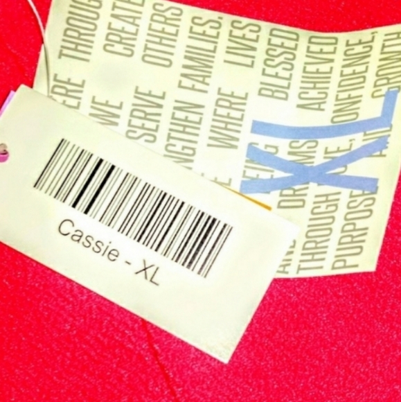 Lularoe Skirt Size XL Cassie Color Block NWT - Picture 7 of 9